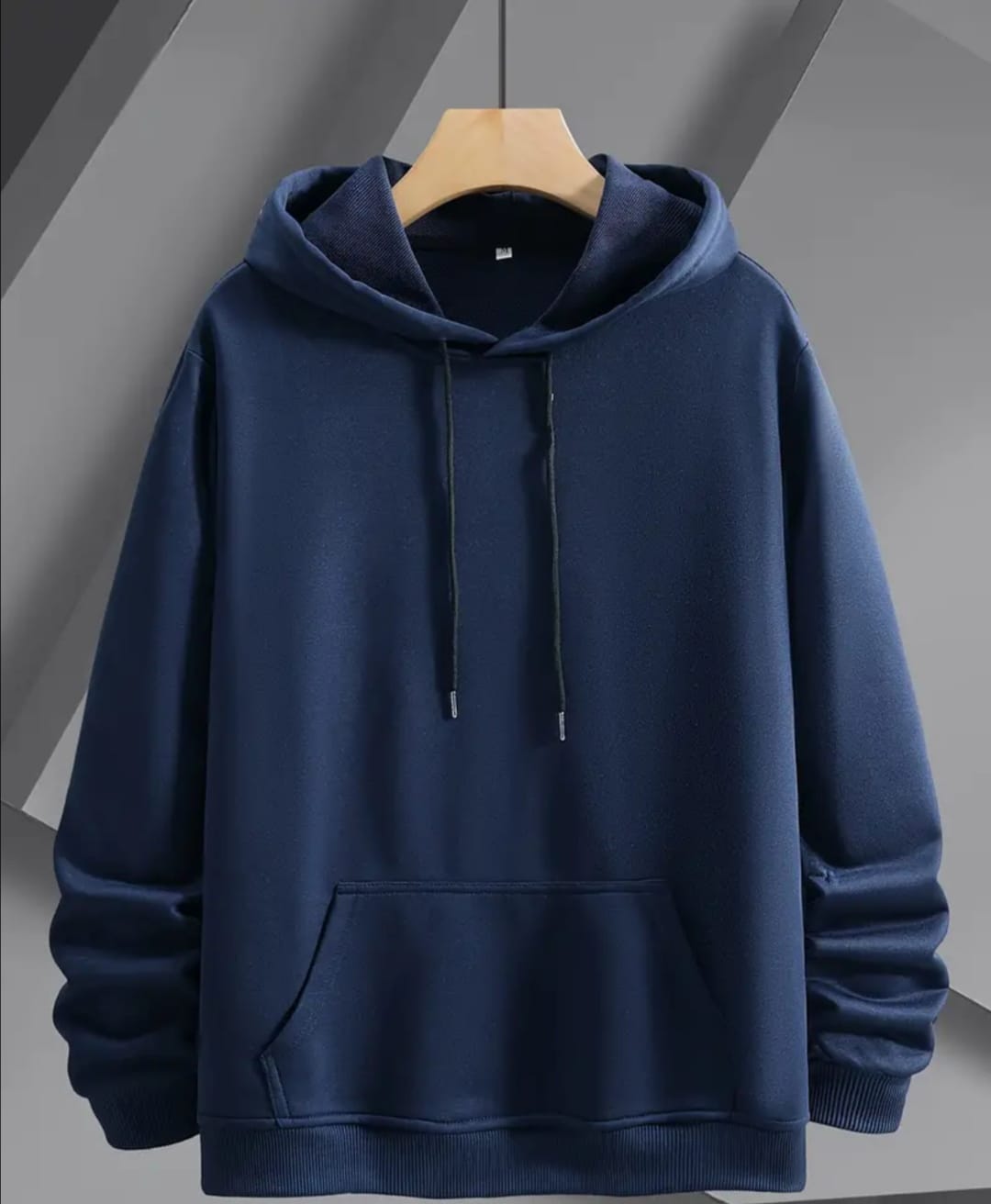 Plain Blue Hoodie